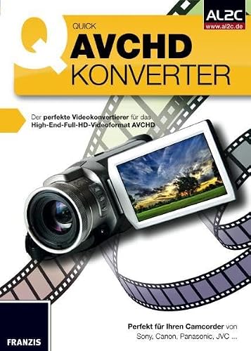Quick AVCHD Konverter: Der perfekte Videokonverter für das Highend-FullHD-Videoformat AVCHD. Für Windows 7, Vista, XP