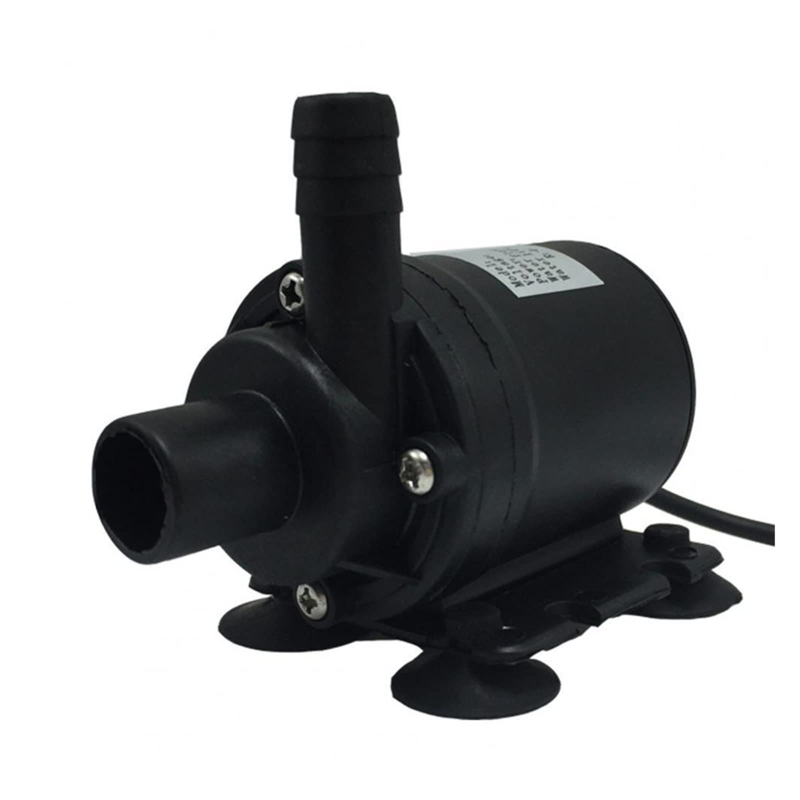 Pigene 24V Ceramic Adjustable Small Submersible Pump 12/24V Brushless Centrifugal Circulation Dc Water Pump With Suction Cup Brushless Water Circulation Submerges (Color : 24