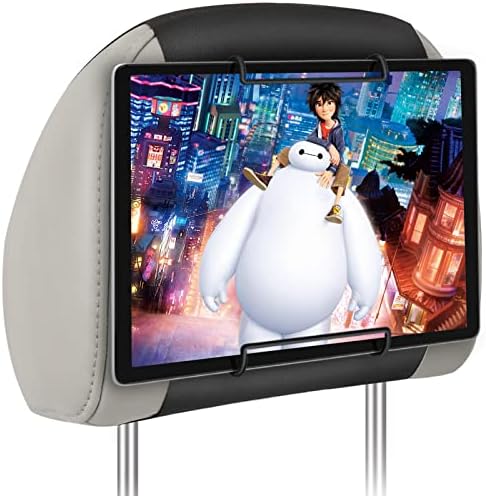 FANGOR 𝟮𝟬𝟮𝟯 𝗨𝗽𝗴𝗿𝗮𝗱𝗲𝗱 Tablet Holder Mount for Car Travel Companion, Headrest Tablet Stand for Car Back Seat Kids, Compatible with iPad Pro Air/Kindle Fire Hd & Large Size 10"-12.9” Tablets