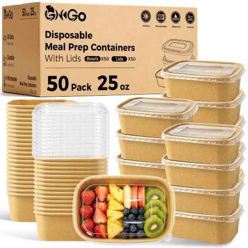 Ginkgo 50 Pack (100-Pieces) 25 oz Meal…