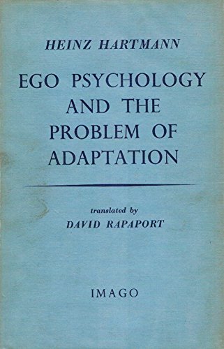 Ego Psychology & the Problem of Adaption [Unknown] B0000CK7LB Book Cover