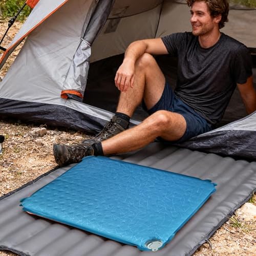 Coussin de siège gonflable auto-gonflant pour un confort dorsal - 6