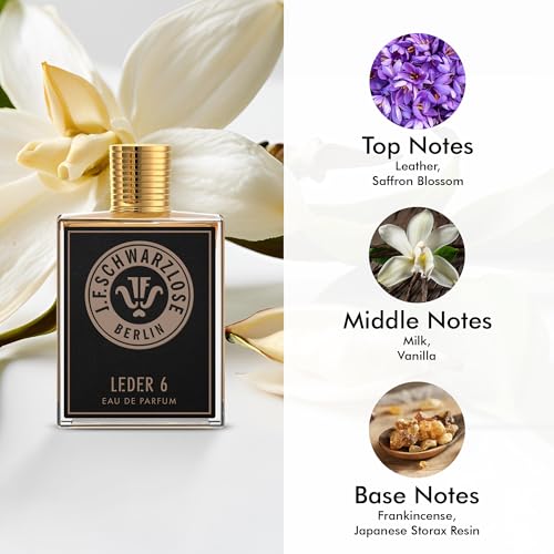 Schwarzlose Leder 6 – Unisex Edp Spray Fragrance – Long Lasting And Captivating Perfume With Bergamot, Limone, Orange Blossom, And Nutmeg – Body Spray With Incredible And Unique Scent – 3,4 Oz - 5