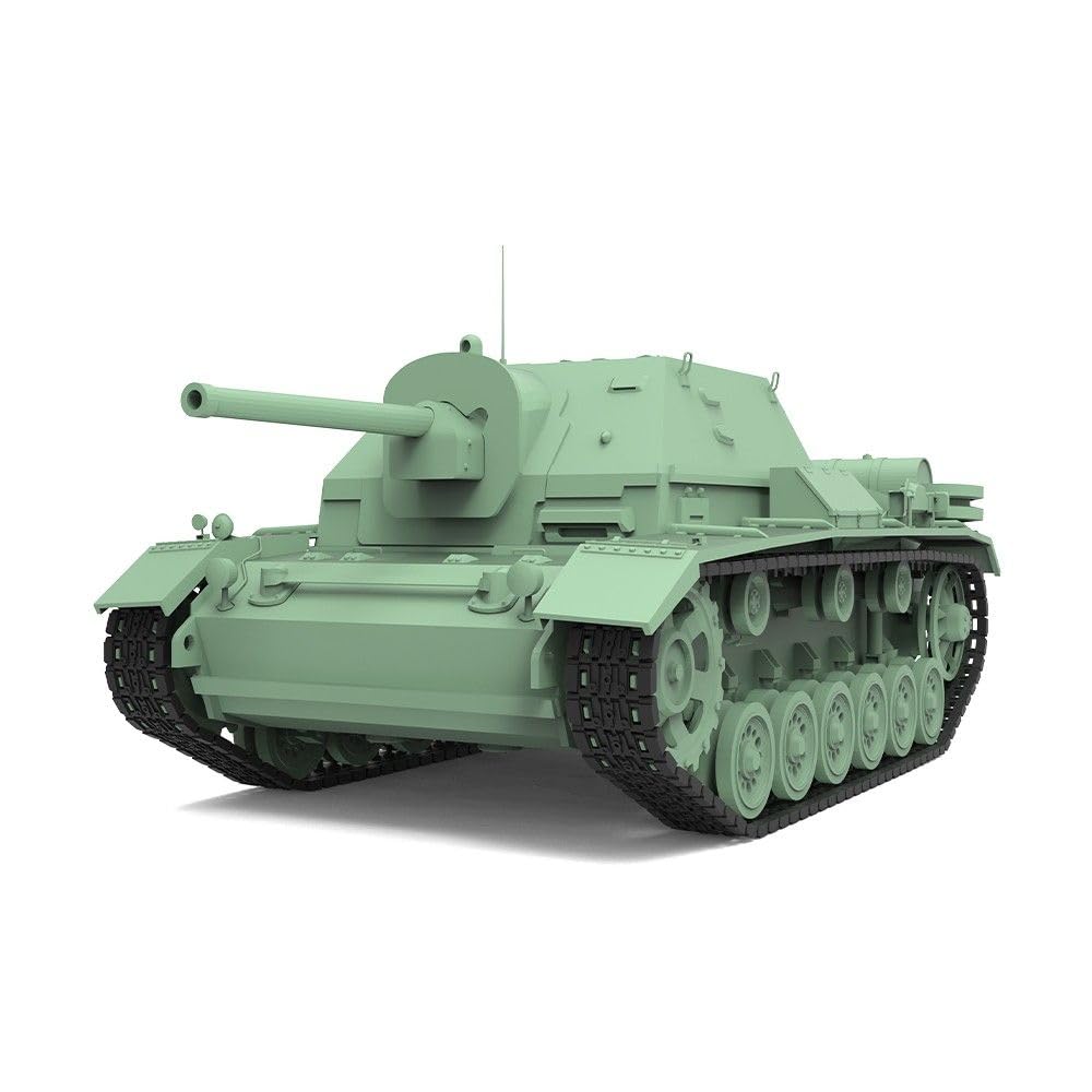 MRY-SFW Char de l'armée non peint 1/35 kit de modèle militaire destructeur de char soviétique su-76i