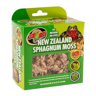 Zoo Med mousse de sphaigne 1,3 L pour terrarium humide