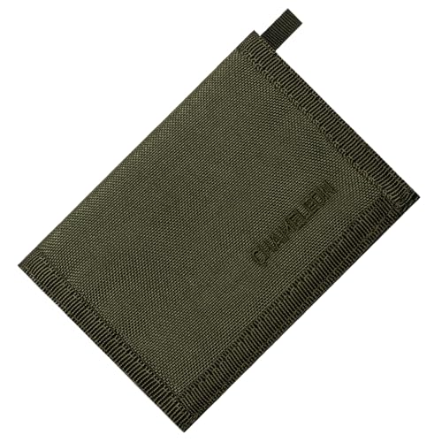 Chameleon Bifold Mens Nylon Wallet-Military Tactical Men Wallet- Canvas Thin Front Pocket Travel Bi-Fold Wallet-Best Nylon Travel Pouch