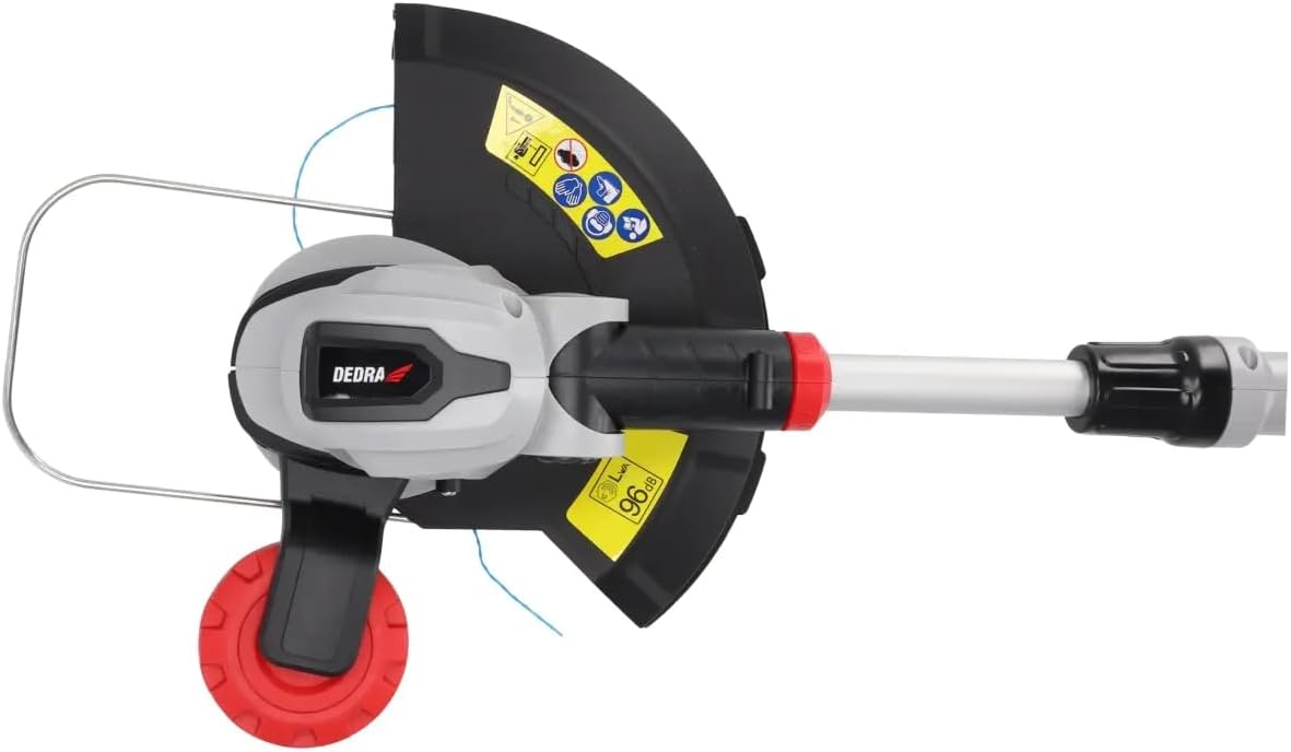 Electric Lawn Trimmer, Strong 550 W 10,000 RPM in Cardboard Packaging, Cutting Diameter 30 cm, Ergonomic Lightweight 2.1 kg, Adjustable and Comfortable Handle