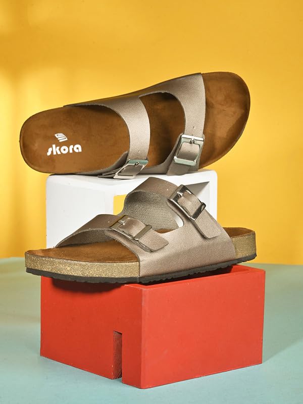 Image of Skora Cork Flat Sandal for Women