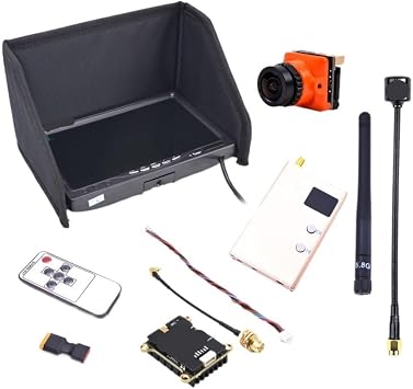 FPV Kit Combo System 1500TVL 1.6W 1600MW 2.5W 2500M 3W 64CH VTX RC832S RC832 7 Inch Monitor For Frame Kit Fit For FPV1.6W Full set