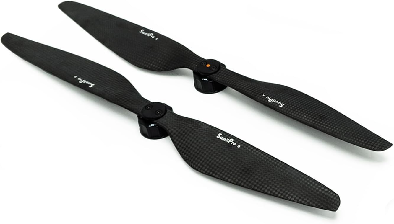 1 Pair SwellPro FD2#1655 Carbon Fiber Propellers (1CW+1CCW) Genuine for SwellPro Fisherma…