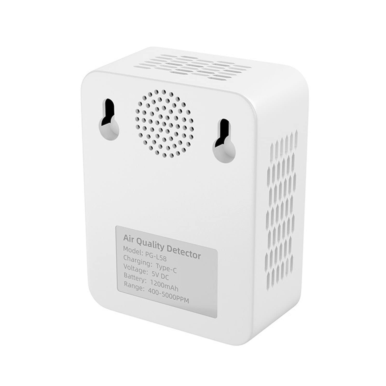 Detector de aire formaldehído, medidor de aire de alta precisión, detecta HCHO CO2 TVOC compuesto orgánico volátil