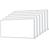 (6 Pack 2x4 FT LED Flat Panel Troffer Light, 30/40/50W 3-Wattage Selectable, 5000K Recessed Back-Lit Drop Ceiling Light, 0-10V Dimmable Lay in Fixture for Office