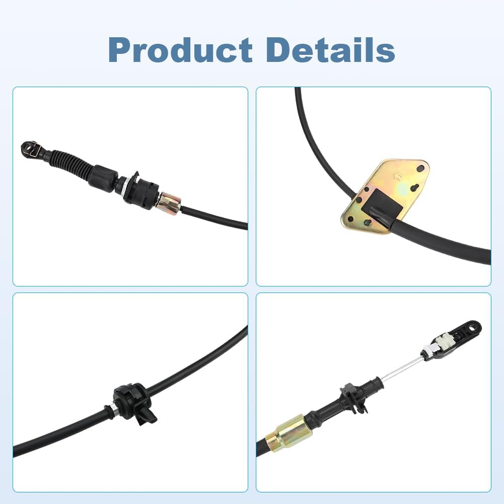 WMPHE Automatic Transmission Shift Cable Compatible with Mazda 6 2.3L L4 3.0L V6 2006 2007 2008 Replacement for GN3B46500C GN3B-46-500C Gearshift Control Lever Selctor