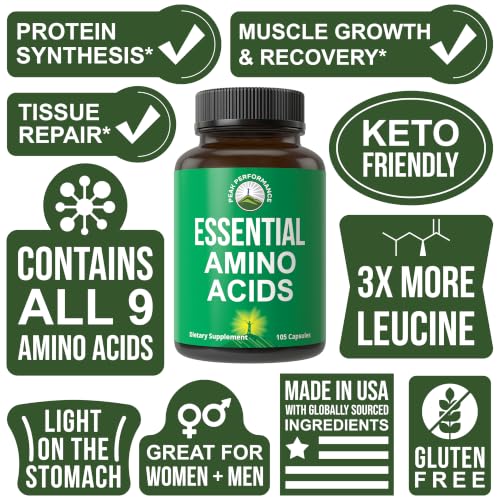 Peak Performance Essential Amino Acids Capsules