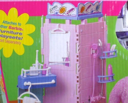 Barbie All Around Home BATHROOM Playset w BATH TUB, SINK & More! (2000)