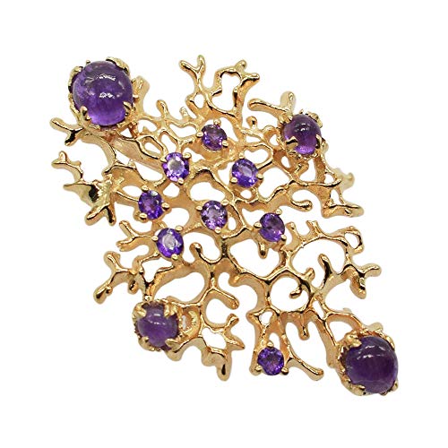 Bijoux améthyste naturelle violette et pendentif bohème pour look féminin
