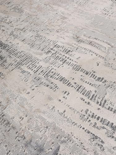 RugVista Ritz, Dywan, Vintage, 250 x cm, Kwadratowy, Wysoki, Pokój dzienny, Jadalnia, Sypialnia, Kuchnia, Czyścić wyłącznie chemicznie, oeko_tex_100, Jasny Szary