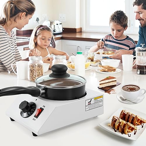 Dyna-Living Chocolate Melting Pot Chocolate Melter Pot 40W Chocolate Warmer for Melting Chocolate, Chocolate Tempering Machine for Home, Electric Chocolate Fountain Machine for Chocolate Melts - Thumbnail 2