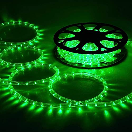 Image of Gesto 3 Meter Rope Led Strip Lights - Outdoor Lights Waterproof for Balcony Decoration,Home Decor & Interior Decoration | Decorative Lights for Diwali Decoration,Cove Light for Ceiling (Green)