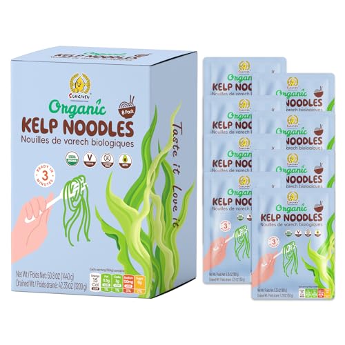 SUNGIVEN Organic Kelp Noodles 50.8 Oz Low Sodium Gluten Free