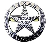 Material: Metall Denix Texasranger Stern grau Badge Sheriff Cowboy Western