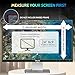 [2-Pack] 24 Inch Privacy Screen for Computer Monitor 16:9 Aspect Ratio, Eye Protection Anti Blue Light Glare Shield, 24inch Removable Black Blackout Anti Spy Desktop Security Private Filter