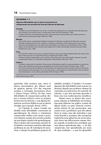 A Aprendizagem e o Ensino de Ciências: Do Conhecimento Cotidiano ao Conhecimento Científico