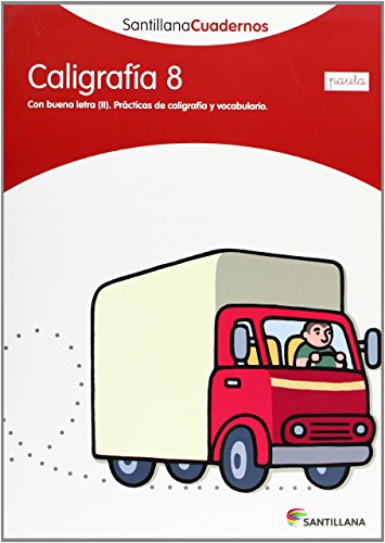 CALIGRAFIA 8 PAUTA SANTILLANA CUADERNOS de Vv.Aa. (14 mar 2012) Tapa blanda