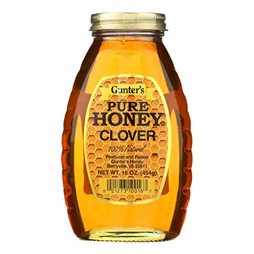 Gunter Pure Clover Honey - 16 oz. miniatura 1