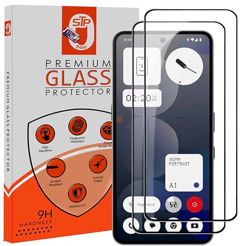 Image of Premium HD+ Tempered Glass Screen Protector Guard Compatible For Nothing phone 3A 5G / Phone 3A Pro 5G (6.77 Inch, Pack of 2) | Edge to Edge Coverage With Easy to installation kit