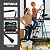 HBTower 5 Step Ladder with Handrails, Folding Step Stool with Tool Platform, 330 LBS Portable Steel Ladder for Adults for Home Kitchen Library Office, Black
