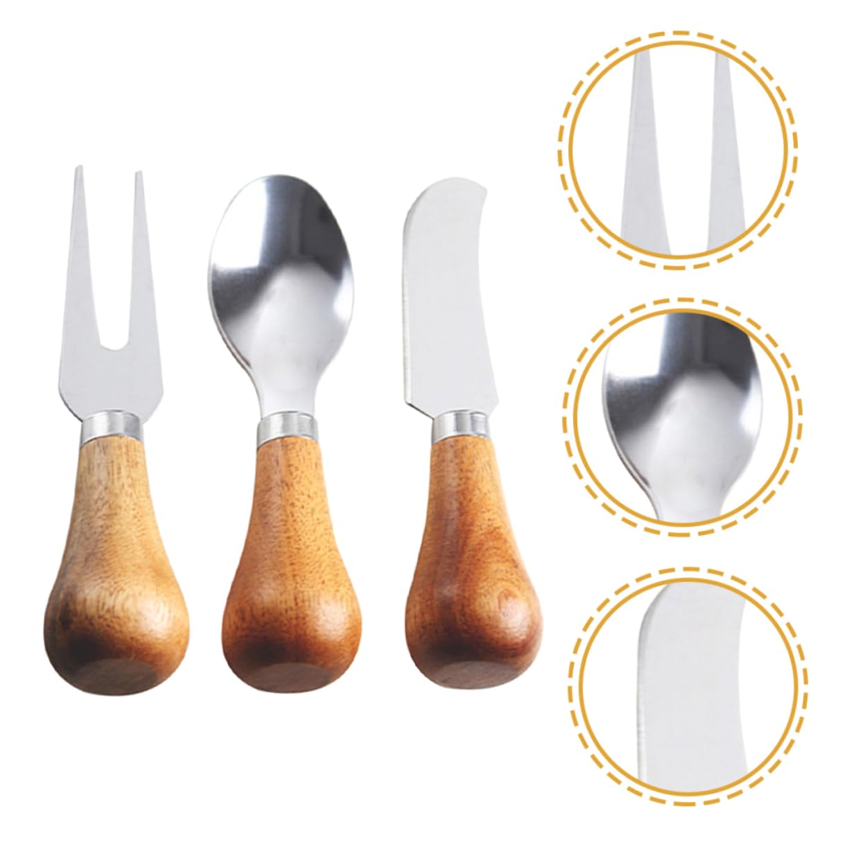 BIUDECO 1 Set Portable Cheese Cutters Cheese Cutting Tool for Home Kitchen Restaurant for Spreading Butter and Jam Ergonomic Design for Easy Handling