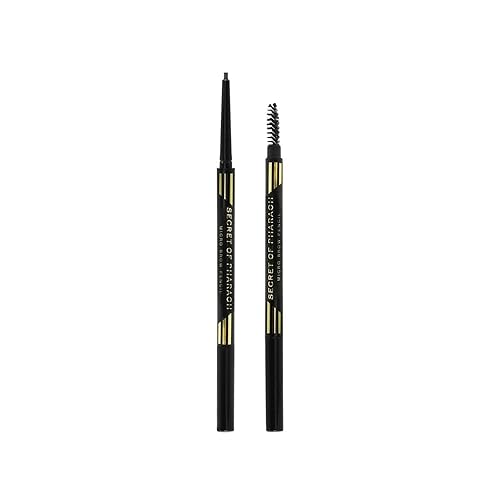 Miniatura 9 de EBIN NEW YORK Micro Lápiz de cejas negro natural  Punta ultrafina para trazos precisos similares al cabello  Define las cejas  Cepillo suave para