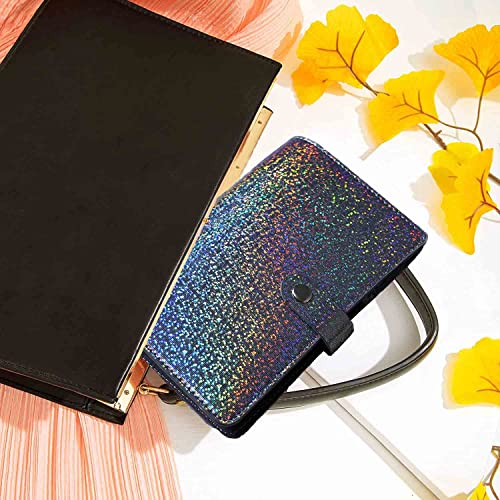 A6 Budget Binder With 12Pcs Zipper Envelopes For Budgeting, Money Organizer For Cash Stuffing Savings Binder Book, Small Budget Planner Wallet With Bill Pouches & Expense Budget Sheets, Black/Grey #TOP6