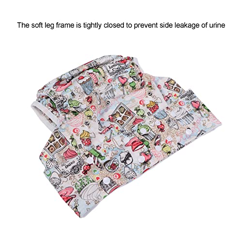 Miniatura 5 de Pañal Para Ancianos, Suave, De Alta Elasticidad, Ajustable, Lavable, Pañal Para Adultos, Pantalones Elásticos A Prueba De Fugas Para Ancianos Para Adultos