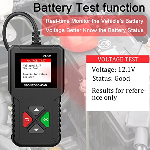 Foto von OBD2 Diagnosegerät Auto OBDII Scanner Universal KFZ Auslesegerät Diagnose Automotor Fehler Code Scanner Fehlercodes Auslesen und Löschen Diagnose Scan Tool für Alle OBD II EOBD CAN Protokoll nach 2000