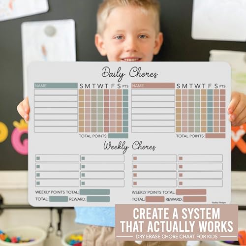 Magnetic Chore Chart for Kids Multiple Kids, Chore Board Adults and Teens - image 9