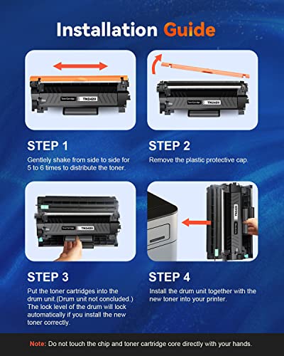 TN2420 Toner und DR2400 Trommel ersetzt Brother TN2420 TN2410 Toner DR2400 Trommel für Brother HL-L2370DN HL-L2375DW HL-L2310D MFC-L2730DW MFC-L2710DW DCP-L2530DW DCP-L2550DN Toner