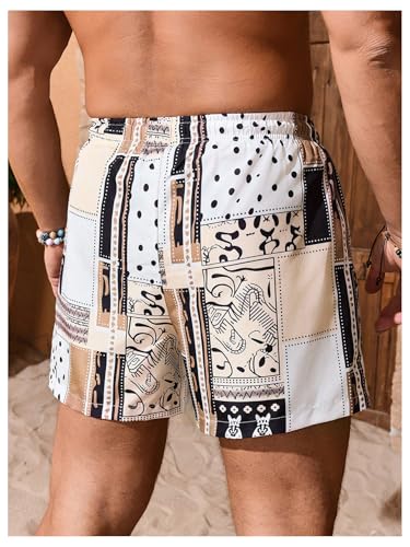 SHENHE Men's Swim Trunks with Compression Liner Bathing Suit Quick Dry Board Shorts Swimwear3