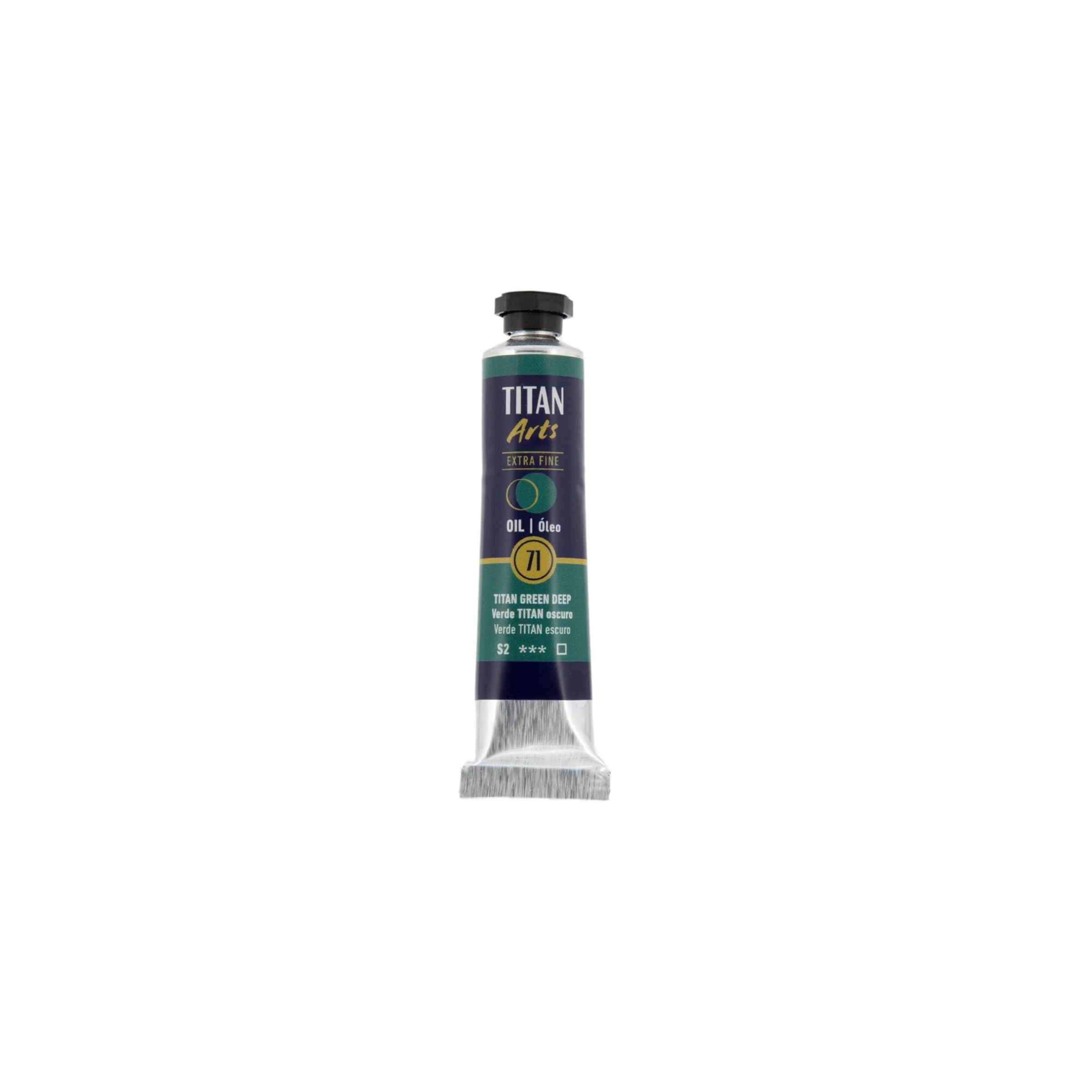 ÓLEO VERDE OSCURO TITAN Extrafino 6 - 20ml. Nº 71