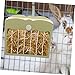Yardwe Guinea Pig Feeder Rabbit Cage Dispenser Plastic Holder Bunny Feeder Rabbit Manager Pet Hay Storage