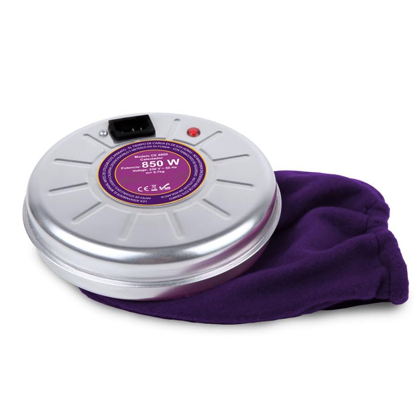 Calienta camas eléctrico 850W, temperatura regulable, ideal para invierno y alivio de dolores musculares.