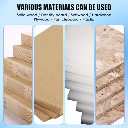 2 PCS Extra Long Straight Router Bit Set 1/4 Inch Shank 2'' & 3'' Bearing Flush Trim Bit Long Cutting Milling Cutter Trimming Blade for Wood Woodworking Tools Double Flute Grooving Bit Carbide 4 2 PCS Extra Long Straight Router Bit Set 1/4 Inch Shank 2'' & 3'' Bearing Flush Trim Bit Long Cutting Milling Cutter Trimming Blade for Wood Woodworking Tools Double Flute Grooving Bit Carbide - Image 4