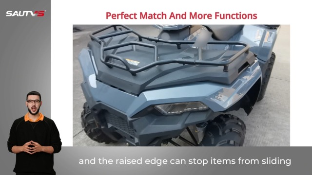Amazon.com: SAUTVS Front Rack Extender for Polaris Sportsman 570