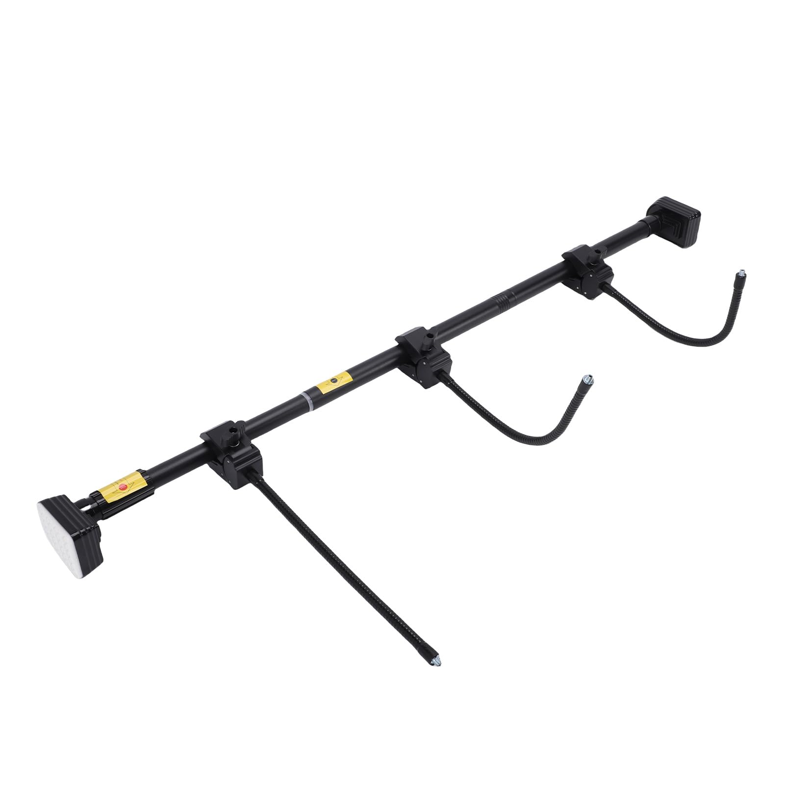Brrnoo Colgador de Guirnaldas de Acero Inoxidable Ajustable, Soporte Resistente, Decoraciones Navideñas, Coronas de Luces, Marco de Puerta Delantera (80 a 100 cm)