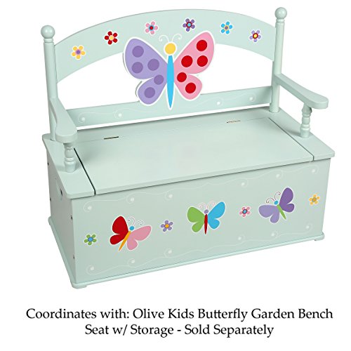 Wildkin Kids 7 Pc Full Bed In A Bag For Boys And Girls, Microfiber Bedding Set Includes Comforter, Flat Sheet, Fitted Sheet, Two Pillow Cases And Two Shams (Butterfly Garden) #TOP4