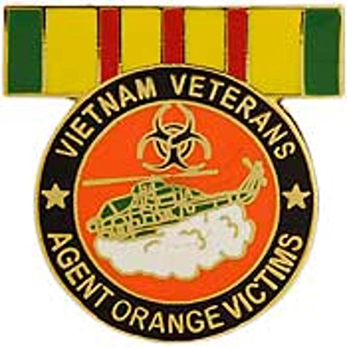 Vietnam Veterans Agent Orange Victims Pin 1