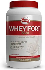 Vitafor - Whey Fort 3W - 900g - Neutro