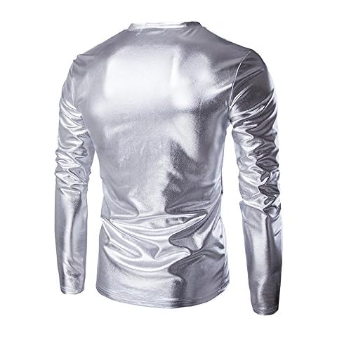 Chemise Noir Argent Hommes Cover