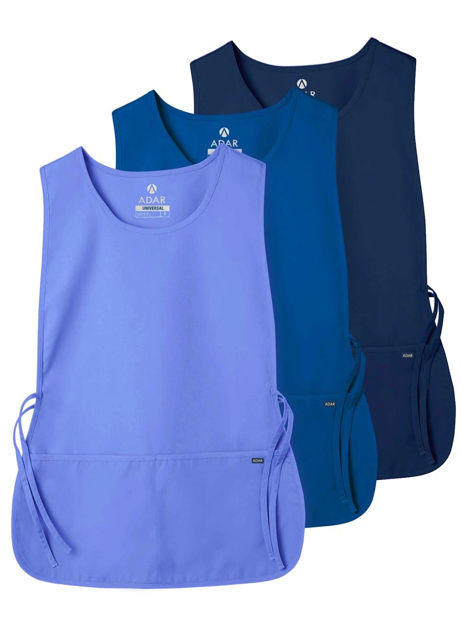 Adar uniwersalny fartuch na tabard wielokolorowy 3-pak - fartuch unisex